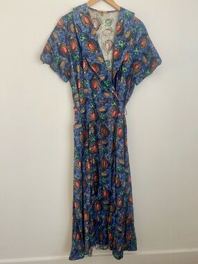 Mid century house dress (robe) size L-XL